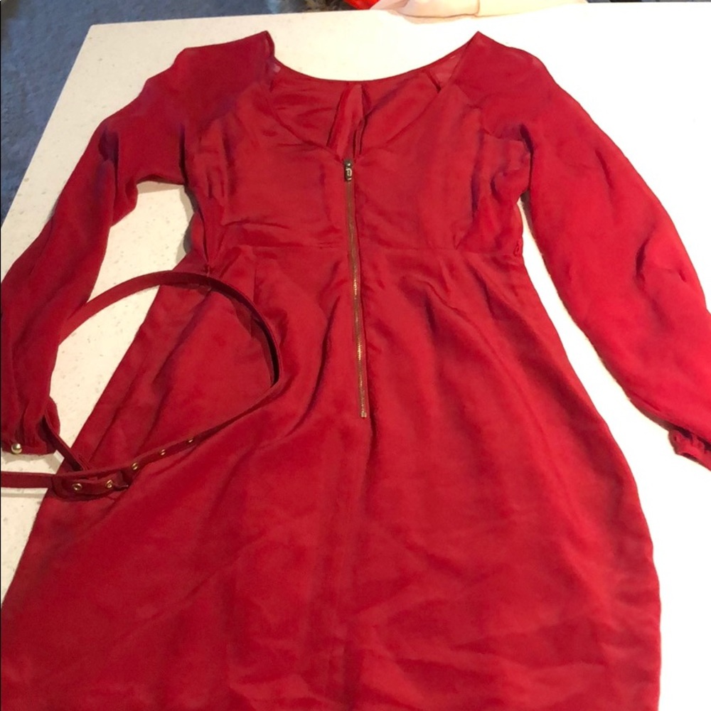 Guess by Marciano red mini dress